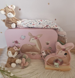 Little Dutch extra groot gevuld koffertje B Fairy Garden  (met naam)