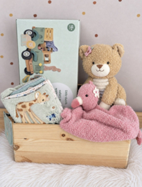 Little Dutch Safari cadeaupakket met naam