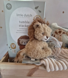 Little Dutch Safari Leeuw cadeaupakket met naam