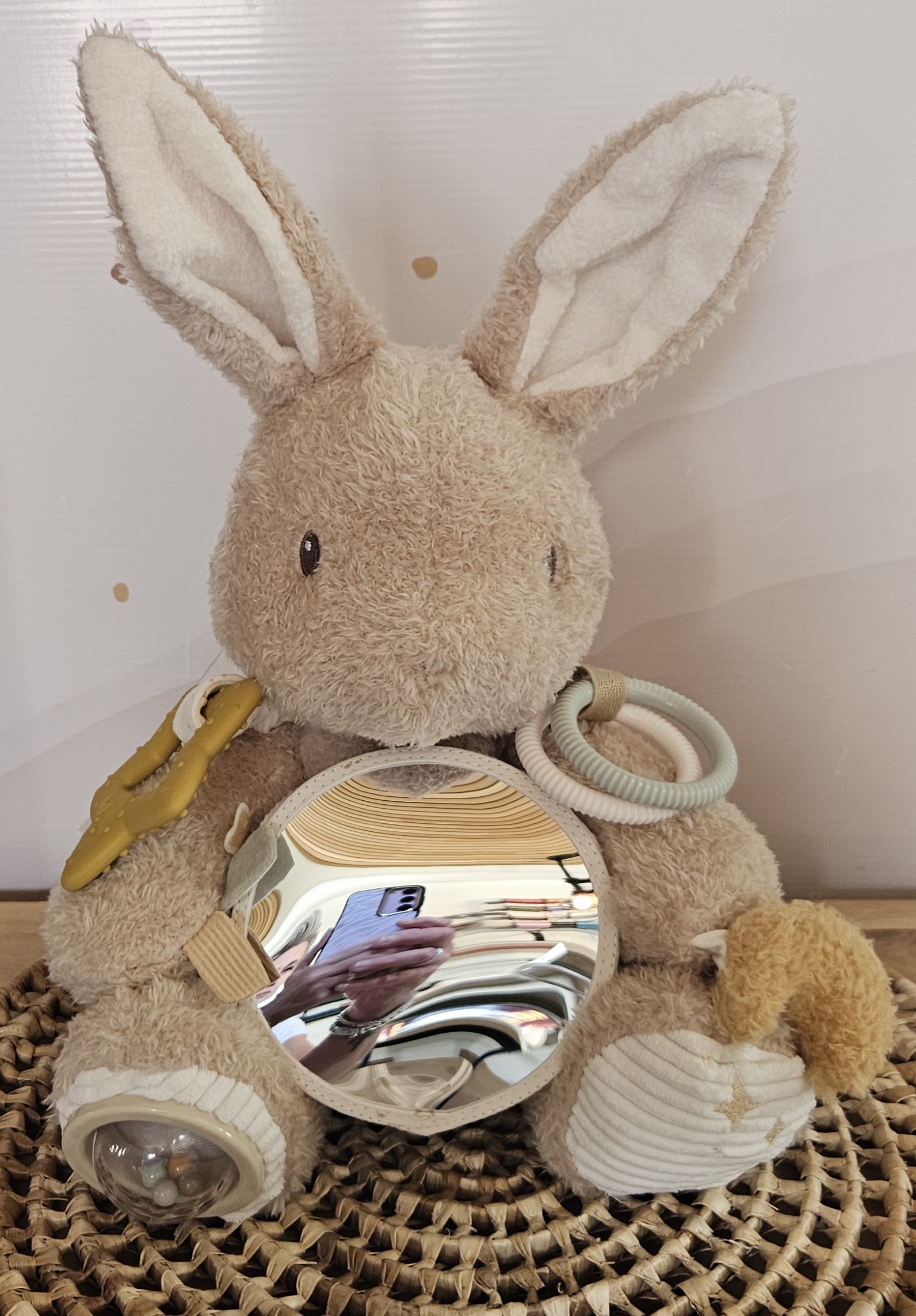 Little Dutch activiteitenknuffel Baby Bunny