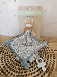 Little Dutch print  knuffeldoekje ''Forest Friends'' vosje (met naam)