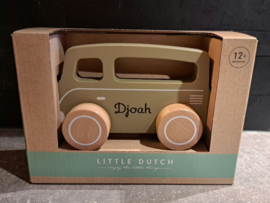 Little Dutch houten busje met naam