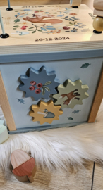 Little Dutch ''Forest Friends'' activiteitenkubus met naam