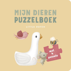 Little Dutch mijn dieren puzzelboek (met naam)