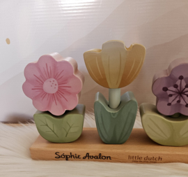 Little Dutch stapelaar bloemen ''Fairy Garden'' met naam