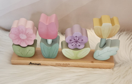 Little Dutch stapelaar bloemen ''Fairy Garden'' met naam