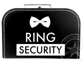 Ring Security koffertje - Koffertje Ring Beveiliger bruiloft