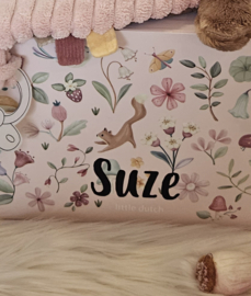Little Dutch koffertje Fairy Garden met knuffeldoekje (met naam)