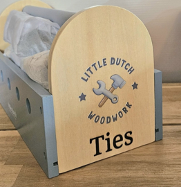 Little Dutch houten gereedschapskist met naam