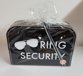 Ring Security koffertje - Koffertje Ring Beveiliger bruiloft