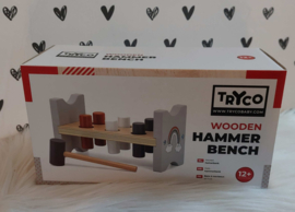 ''Tryco'' houten hamerbank (met naam)