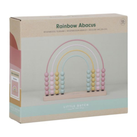 Little Dutch regenboog telraam met naam fairy garden