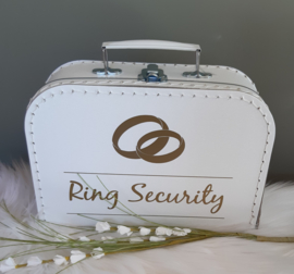 Ring Security koffertje - Koffertje Ring Beveiliger bruiloft