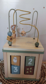 Little Dutch ''Little Farm'' activiteitenkubus met naam