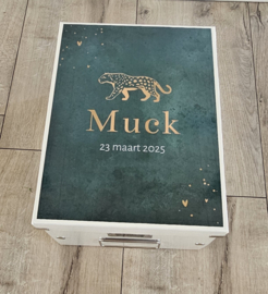 Bewaardoos met naam Cheetah