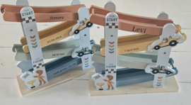 Little Dutch ''Race'' autobaan-rollerbaan met naam