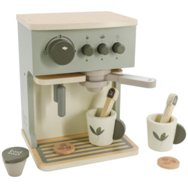 Gepersonaliseerde Label Label houten espresso olijfgroen