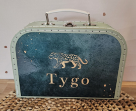Koffertje met naam Cheetah