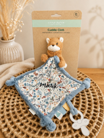 Little Dutch print  knuffeldoekje Forest Friends vosje (met naam)