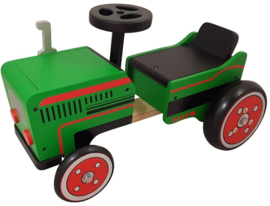 Playwood Loopwagen tractor met naam