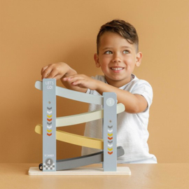 Little Dutch ''Race'' autobaan-rollerbaan met naam