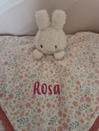 Little Dutch Nijntje Lucky Blossom  knuffeldoekje (met naam)