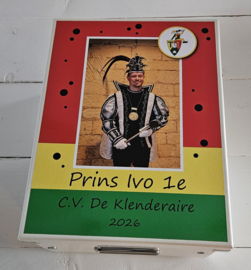 Bewaar-, herinneringsdoos Carnaval  LUXE GROOT