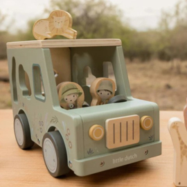 Little Dutch houten safari VORMENSTOOF (met naam)