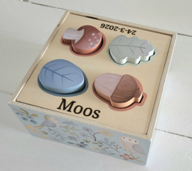 Little Dutch vormenstoof Forest Friends met naam