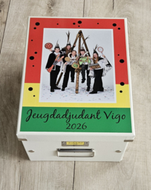 Bewaar-, herinneringsdoos Carnaval Adjudant(e)