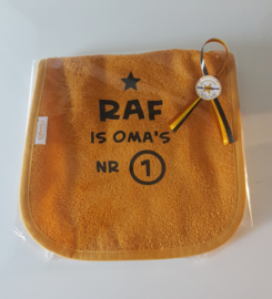 Slab met naam ''is oma's nr. 1'' - Diverse kleuren