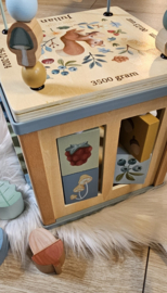 Little Dutch ''Forest Friends'' activiteitenkubus met naam