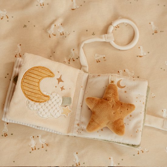Little Dutch buggyboekje 'New born Naturals''  met naam