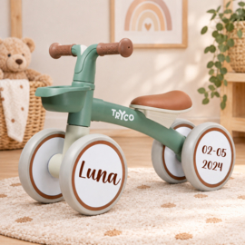 Loopwagens en loopfietsjes