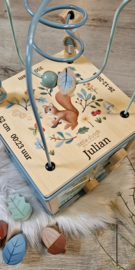 Little Dutch ''Forest Friends'' activiteitenkubus met naam