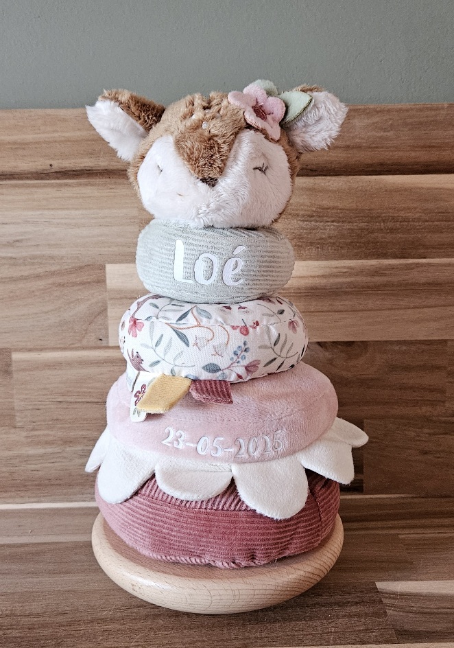 Little Dutch  Fairy Garden tuimelstapelaar Hertje met naam