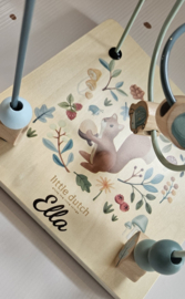 Little Dutch ''Forest Friends'' activiteitenkubus met naam