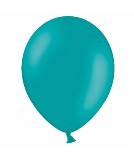 Lang output Monarch turquoise ballonnen geboorte jongen 20 stuks