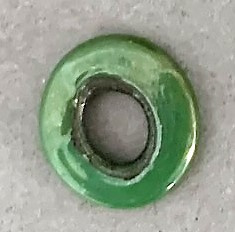 Spacer groen 3 x 15 mm