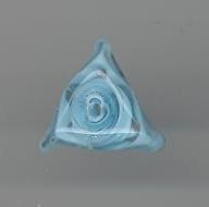 Murano driehoekig kraaltje 12 mm