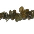 Splitkraaltje half-edelsteen Labradorite 3 x 6 mm