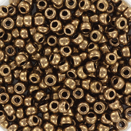 Miyuki Rocailles 8/0 - 0457 Metallic Dark Bronze