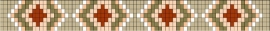 Square patroon + bijbehorende kralen en draad