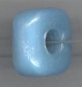 Spacer turquoise vierkant