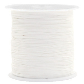 Macramé draad 0.5mm White