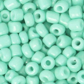 Rocailles 6/0 (4mm) Lucite Green