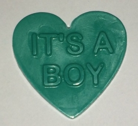 Hart "it`s a boy" 7 x 7 x 2 cm