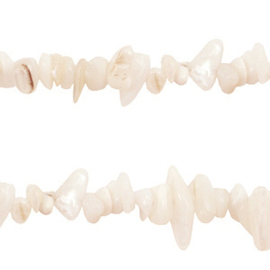 Split kraaltje off white 3 x 6 mm