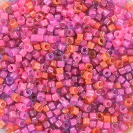 Miyuki Delica 11/0 DB-2064 Luminious Mix Pink-Red