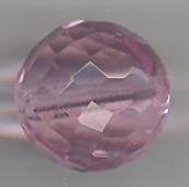 Facetkraal roze 15 mm